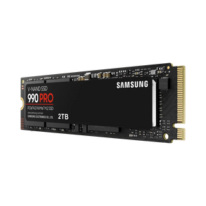 SAMSUNG MZ-V9P2T0BW 990 PRO 2 TB NVMe SSD - Read Speed up to 7450 MB/s; Write Speed to up 6900 MB/s; Random Read up to 1400000 I/O