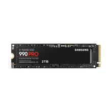 Load image into Gallery viewer, SAMSUNG MZ-V9P2T0BW 990 PRO 2 TB NVMe SSD - Read Speed up to 7450 MB/s; Write Speed to up 6900 MB/s; Random Read up to 1400000 I/O
