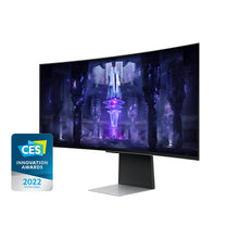 Load image into Gallery viewer, Samsung LS34BG850 34&#39;&#39; 175Hz HDR400 OLED Smart Curved Gaming Monitor; 1800R; 3440x1440; GTG 0.1m.s; FreeSync Premium; HAS; Tizen
