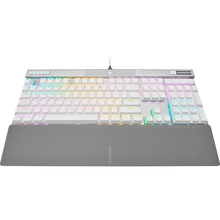 Load image into Gallery viewer, Corsair K70 PRO RGB Optical-Mechanical Gaming Keyboard - Corsair OPX switches - White
