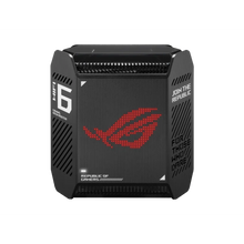 Load image into Gallery viewer, ASUS ROG Rapture GT6 AX10000 AiMesh 1 Pack Gaming Router 2.4GHz 2x2 upto 574Mbps, 5GHz 4x4 upto 4808Mbps, 1WAN, 3xLAN, USB, AiMesh, AiProtection, VPN
