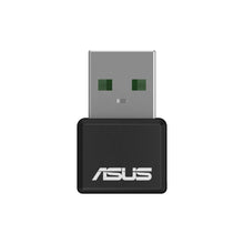 Load image into Gallery viewer, Asus USB-AX55 Nano Dual Band Wireless AX1800 USB Adapter; Smallest WiFi 6 adapter; WPA3; MU-MIMO, Wired, USB, WWAN, 1800 Mbit/s
