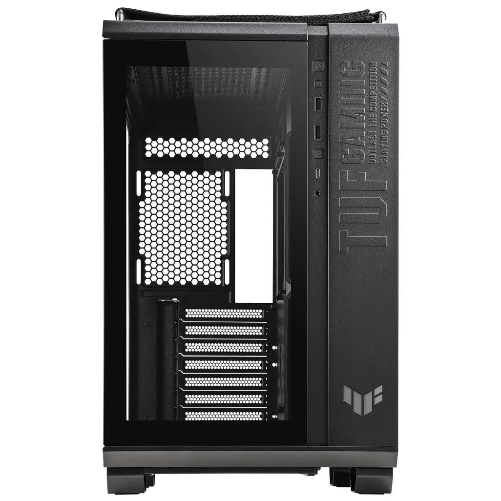 Asus TUF Gaming GT502, Midi Tower, PC CASE, Black, ATX, micro ATX, Mini-ITX, Gaming, 16.3 cm; 285 x 450 x 446mm; 12kg