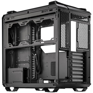 Asus TUF Gaming GT502, Midi Tower, PC CASE, Black, ATX, micro ATX, Mini-ITX, Gaming, 16.3 cm; 285 x 450 x 446mm; 12kg