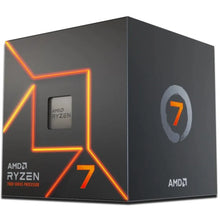 Load image into Gallery viewer, AMD Ryzen 7 7700 5nm Socket AM5 CPU Processor; 8 Core/16 Thread Base Clock 3.8GHz; 32MB Cache; Radeon Graphics; Wraith Prism Cooler, DDR5-SDRAM
