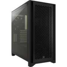 Load image into Gallery viewer, Corsair iCUE 4000D RGB Airflow Tempered Glass Mid-Tower PC CASE; Black ATX, Width: 230 mm, Depth: 453 mm, Height: 466 mm
