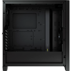 Corsair iCUE 4000D RGB Airflow Tempered Glass Mid-Tower PC CASE; Black ATX, Width: 230 mm, Depth: 453 mm, Height: 466 mm