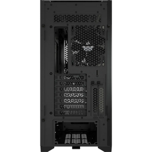 Corsair iCUE 5000D RGB Airflow Tempered Glass Mid-Tower PC CASE; Black, Width: 245 mm, Depth: 520 mm, Height: 520 mm