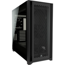 Load image into Gallery viewer, Corsair iCUE 5000D RGB Airflow Tempered Glass Mid-Tower PC CASE; Black, Width: 245 mm, Depth: 520 mm, Height: 520 mm
