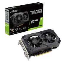 Load image into Gallery viewer, ASUS Graphics Card/NVIDIA/PCIe3.0/4GB GDDR6/OC mode:1665 MHz(Boost Clock)1xHDMI/1xDVI/1xDP/3xMax Display/21.2x12.1x4cm/300W
