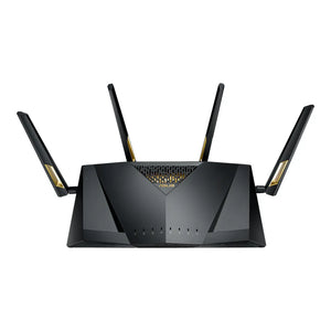 Asus RT-AX88U AX6000 Dual Band WiFi 6 Router; Dual 2.5G Port; 2.0 GHz Quad-core CPU; AiProtection Pro; WPA3; Parental Control; Mesh WiFi