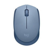 Load image into Gallery viewer, LOGI M171 Wireless mouse (Blue/Grey) Nano USB receiver 3 buttons optical, 910-006866
