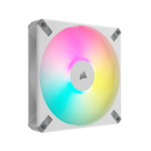 Load image into Gallery viewer, Corsair AF ELITE Series; AF140 RGB ELITE White; 140mm Fluid Dynamic RGB Fan with AirGuide; Single Pack
