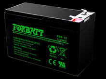 Load image into Gallery viewer, Forbatt Sealed Lead Acid Battery 12V 9Ah, Reliable and Long-Lasting Power Source for Your Devices, Ideal for UPS, Solar and Emergency Power Backup
