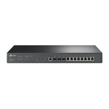 Load image into Gallery viewer, TP-Link Omada VPN Router with 10G Ports, 1× 10G SFP+ WAN Port, 1× 10G SFP+ WAN/LAN Port, 1× Gigabit SFP WAN/LAN Port, 8× Gigabit RJ45 WAN/LAN
