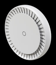 Load image into Gallery viewer, MikroTik cAP AX Wi-Fi 6 Indoor Access Point - featuring Quad-core CPU, 1GB RAM, 2x Gigabit Ethernet ports, with PoE Support, Gen 6 802.11ax Wireless
