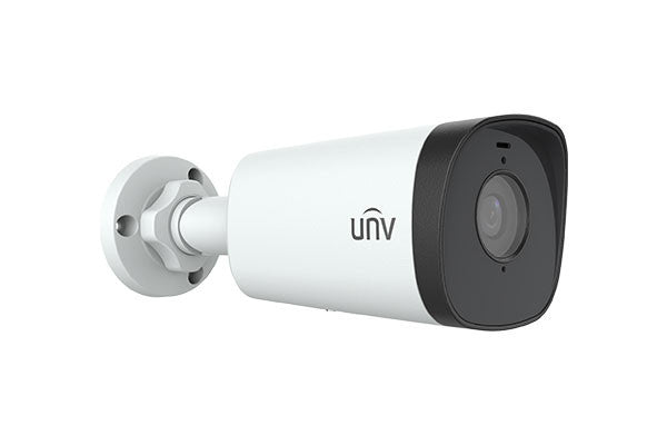 UNV Ultra H.265 P1 4MP Lighthunter Fixed Bullet IP Camera, Smart Analytics, PoE, IR 80m, 4mm lens, IP67, Built-in mic, Micro SD Slot, Smart Intrusion