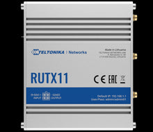Load image into Gallery viewer, Teltonika Industrial LTE Cat6 WiFi IoT Router with Quad-Core CPU, Bluetooth &amp; GPS, 1x Gbe WAN, 3xGbe LAN, Dual SIM, Cat6 LTE, 717MHz, ac 802.11ac Wave

