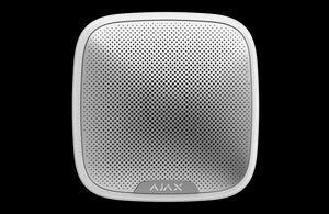 AJAX Security - StreetSiren Jeweller - White Outdoor Wireless Siren | AJAX-SS-OUT-W