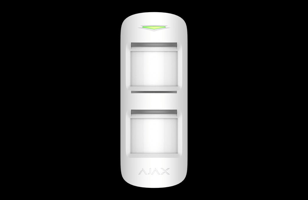AJAX Security - MotionProtect - White Wireless Outdoor Motion Detector with Anti-Masking & Pet Immunity | AJAX-MP-OUT-W
