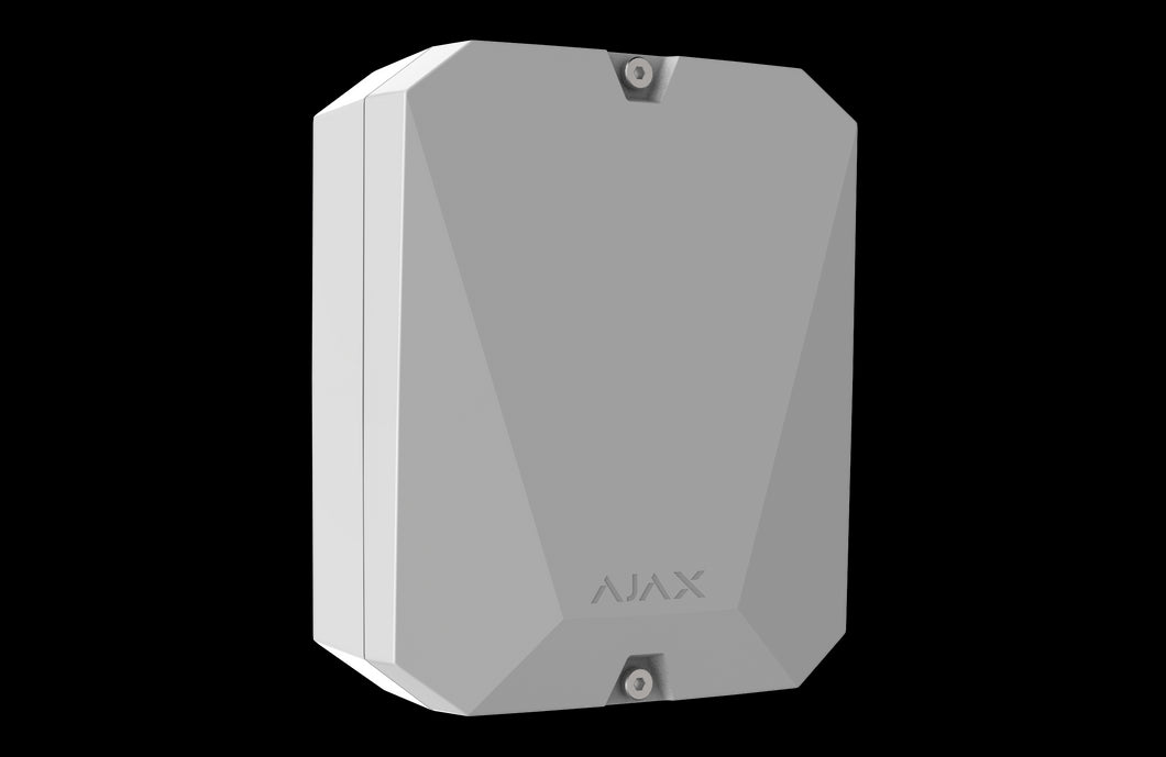 AJAX Security - MultiTransmitter Jeweller - White Indoor Module for Connecting Wired Alarms to AJAX systems | AJAX-MT-INDR-W