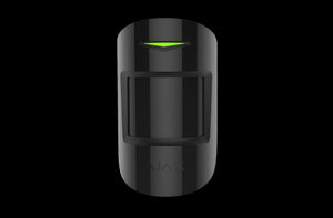 AJAX Security - CombiProtect - Black Wireless Combined Motion & Glass Break Detector | AJAX-CP-INDR-B