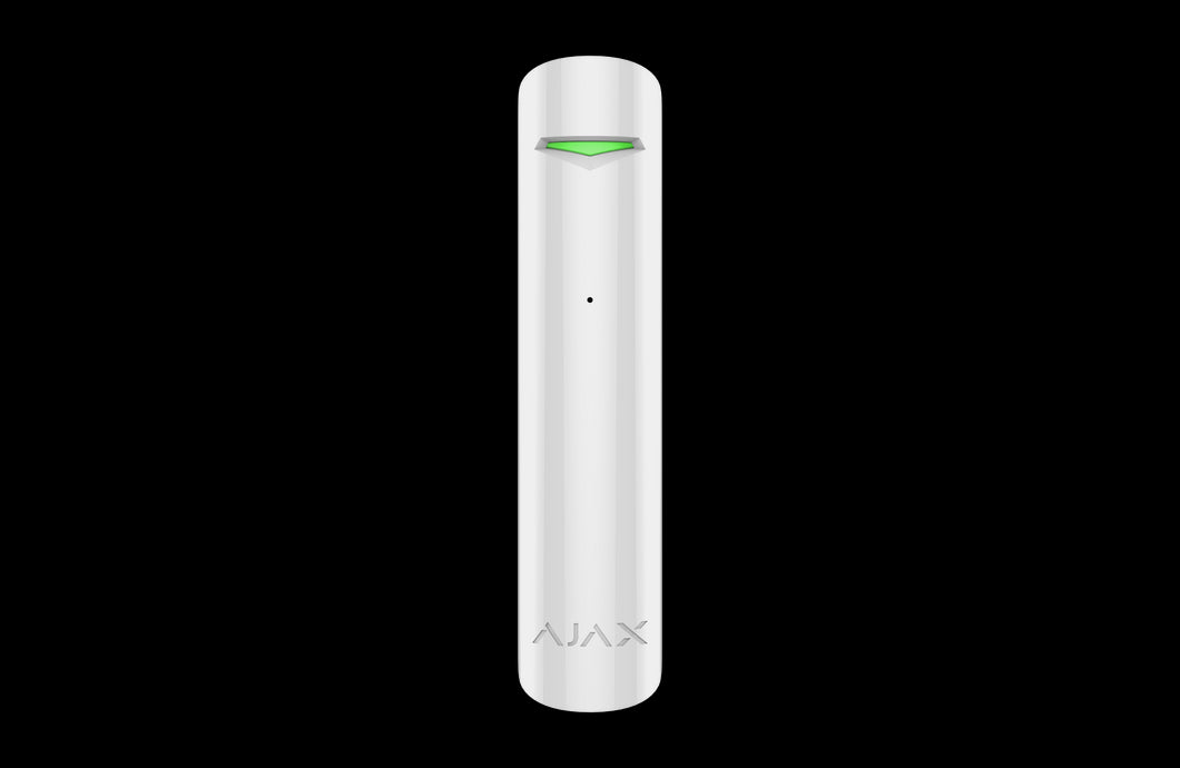AJAX Security - GlassProtect Jeweller - White Wireless Indoor Glass Break Detector | AJAX-GP-INDR-W