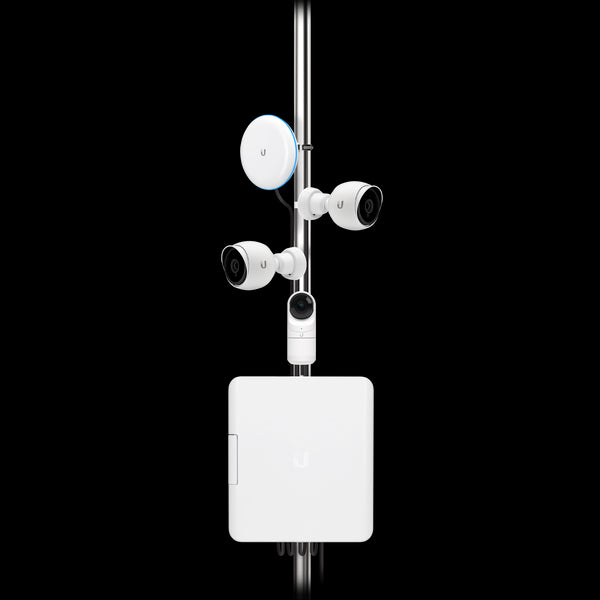 Ubiquiti UniFi Switch Flex Utility - For use with the Ubiquiti UniFi, includes an Ethernet patch cable and 60W PoE adapter - Switch FLEX
