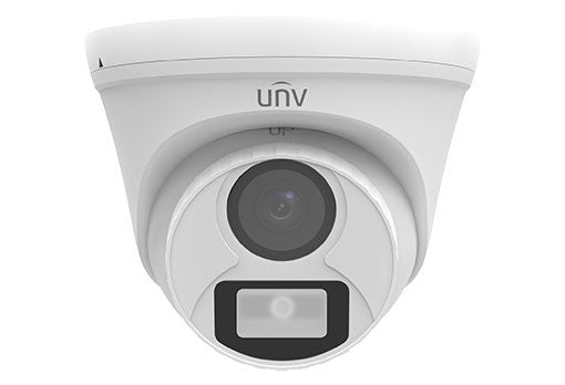 Uniview 2MP ColourHunter HD Fixed Turret Analog Camera - No Analytics, IP67, Fixed 2.8mm Lens, Support White light Illumination, Surveillance Cameras