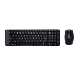 Logitech 920-003161 Wireless Combo MK220 Keyboard and Mouse USB receiver minimalist design