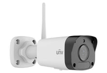 Load image into Gallery viewer, UNV - Ultra H.265 4MP WiFi Connected Bullet-Camera, Uniview No Analytics, DC 12V, IR 30m, 4.00mm lens, IP67, 2.4 GHz, Micro SD 256GB, Motion Detection
