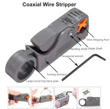 Load image into Gallery viewer, 11Pcs Portable LAN Network Tool Set Wear Resistant Computer Network Repair Tool Kit Crimping Maintenance Tool Set for Home Office
