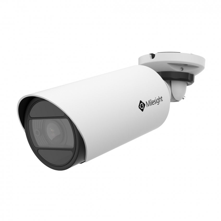 Milesight 5MP, AI Vandal-proof Mini Bullet Network Camera IK10-rated, Intelligent Analytics, Up to IP67-rated for Weather-resistant Performance, ONVIF