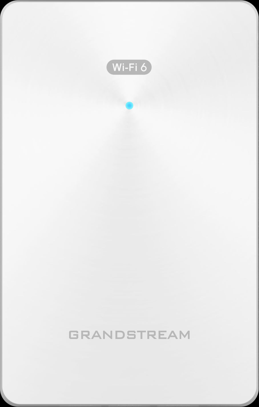 Grandstream Enterprise InWall WiFi 6 Access Point, 1×GbE PoE, 2×GbE, 100m coverage, 256 clients, Embedded Controller.GWN.Cloud, 1.80Gbps 2x2:2 2.4G/5G