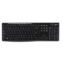 Load image into Gallery viewer, Logitech Wireless Keyboard K270 Unifying USB receiver Spill resistant full size layout
