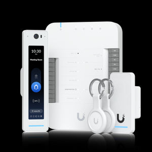 Ubiquiti UniFi Access - Starter Kit - G2 Professional, 1x UniFi Access Door Hub, 1x Access Reader G2 Professional, 1x Access Reader G2, 2x key fob