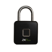 Load image into Gallery viewer, ZKTeco Standalone Fingerprint Rechargeable Padlock with LED Indicator, Micro-USB, Low Battery warning, Fingerprint sensor, Zinc-Alloy, Stainless steel
