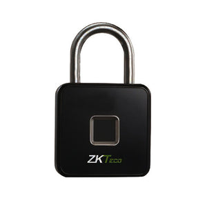 ZKTeco Standalone Fingerprint Rechargeable Padlock with LED Indicator, Micro-USB, Low Battery warning, Fingerprint sensor, Zinc-Alloy, Stainless steel