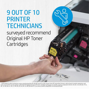 HP 124A Yellow Original LaserJet Toner Cartridge, Colour toner page yield: 2000 pages, Printing colours: Yellow, Quantity per pack: 1 pc(s)