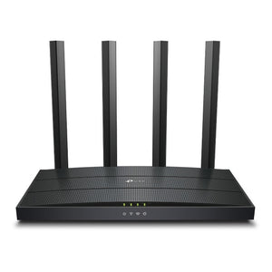 TP-Link AX1500 Dual-Band Wi-Fi 6 Router, Agile Configuration, TR-069, 4 x Gb Ports, Access Point mode, VPN server, Tether App, 802.11ax, TP-ArcherAX12
