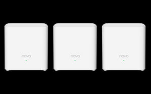 Tenda 3-Pack Home Wi-Fi 6 Mesh System, AX1500, TR069, Beamforming, MU-MIMO, OFDMA, Supporting Easymesh Technology, Indoor  Wi-Fi | Nova MX3