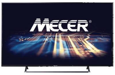 MECER - 55-Inch 4K UHD Smart LED Monitor, 3840 x 2160 LED, 3x HDMI, 2x USB, Built-in Media Player and Speakers, Includes Pedestal, MEC-Mon-4K-55