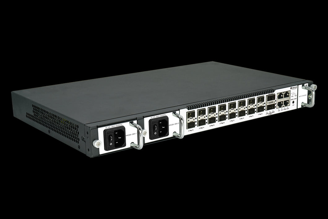 Bdcom 8 Port XGS-Pon Combo L3 OLT Headend, 8-Port XG(S)-Pon/GPon combo, 8-Port 10Gbps SFP+, 2-Port 100Gbps QSFP28, Fibre Optics, 10Gbps Pon