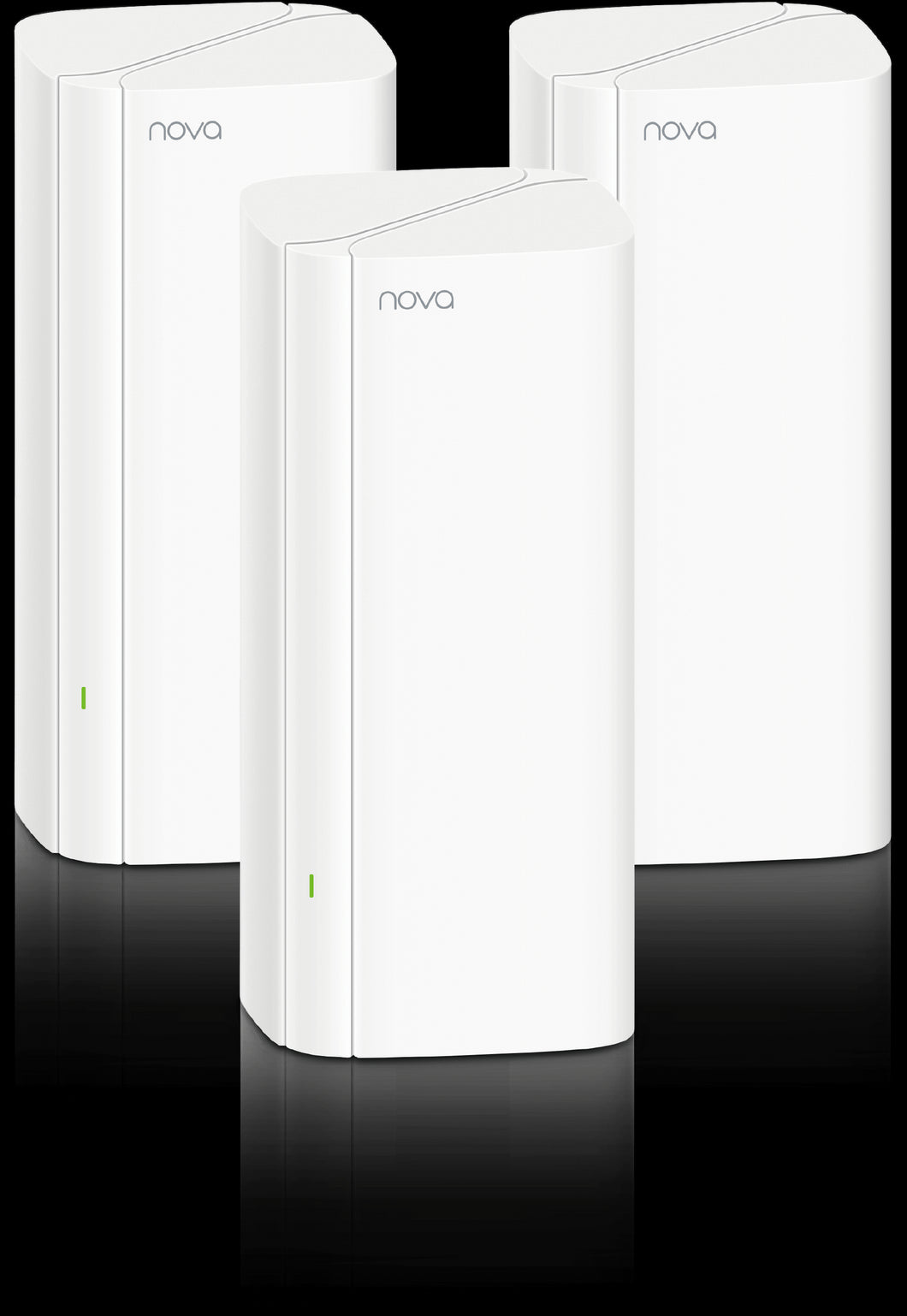 Tenda 3-Pack Home Wi-Fi 6 Mesh System, AX3000, TR069, Beamforming, MU-MIMO, OFDMA, Supporting Easymesh Technology, indoor Wi-Fi | Nova MX12