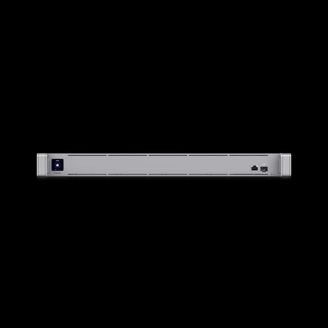 Ubiquiti UniFi Cloud Key Enterprise, 1U form-factor, 1x 10G SFP+ & 1× GbE RJ45 LAN port, 2x 550W redundant power supply units (PSUs), CK-Enterprise-EU