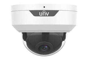 UNV - Ultra H.265 - 2MP Vandal-resistant Fixed Dome Camera with Upgraded Basic Motion Detection, Uniview, Basic Analytics, 12V DC, PoE, IR 30m, 2.8 mm