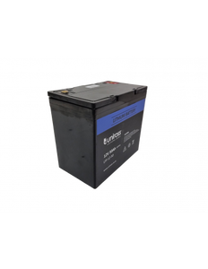 Uniross 12.8V 50Ah 640Wh Lithium Phosphate Li-FePO4 battery, Charge @ 10A (Max 50A), Discharge @ 50A (Max 50A), IP56 Rated, UPS and Solar Batteries