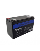 Load image into Gallery viewer, Uniross Lithium Battery 12V 7Ah Li-FePO4, Charge @ 1.5A (Max 7.5A), Discharge @ 7.5A (Max 15A/3sec), IP56 Rated, Power Backup, Battery Backup Systems
