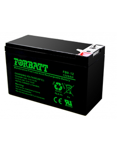 Forbatt Sealed Lead Acid Battery 12V 9Ah, Reliable and Long-Lasting Power Source for Your Devices, Ideal for UPS, Solar and Emergency Power Backup