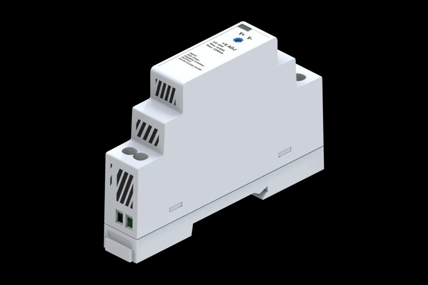 Teltonika Din Rail Supply, 15W, Input Voltage 90-264 VoltsAC, Output Voltage 24 VoltsDC, 35mm DIN-R, Compatible with Trb245/255 and TSW010/114/210/304